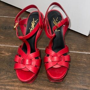 YSL red tributes